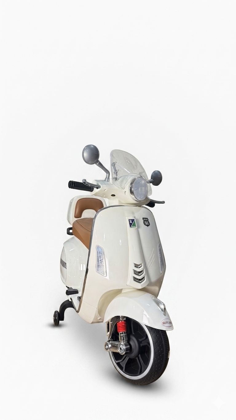ELECTRIC MOTORCYCLE (vespa look)
