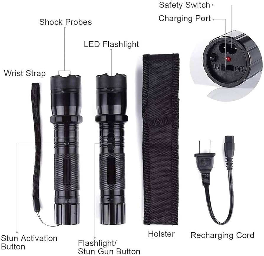 EMERGENCY TASER FLASHLIGHT